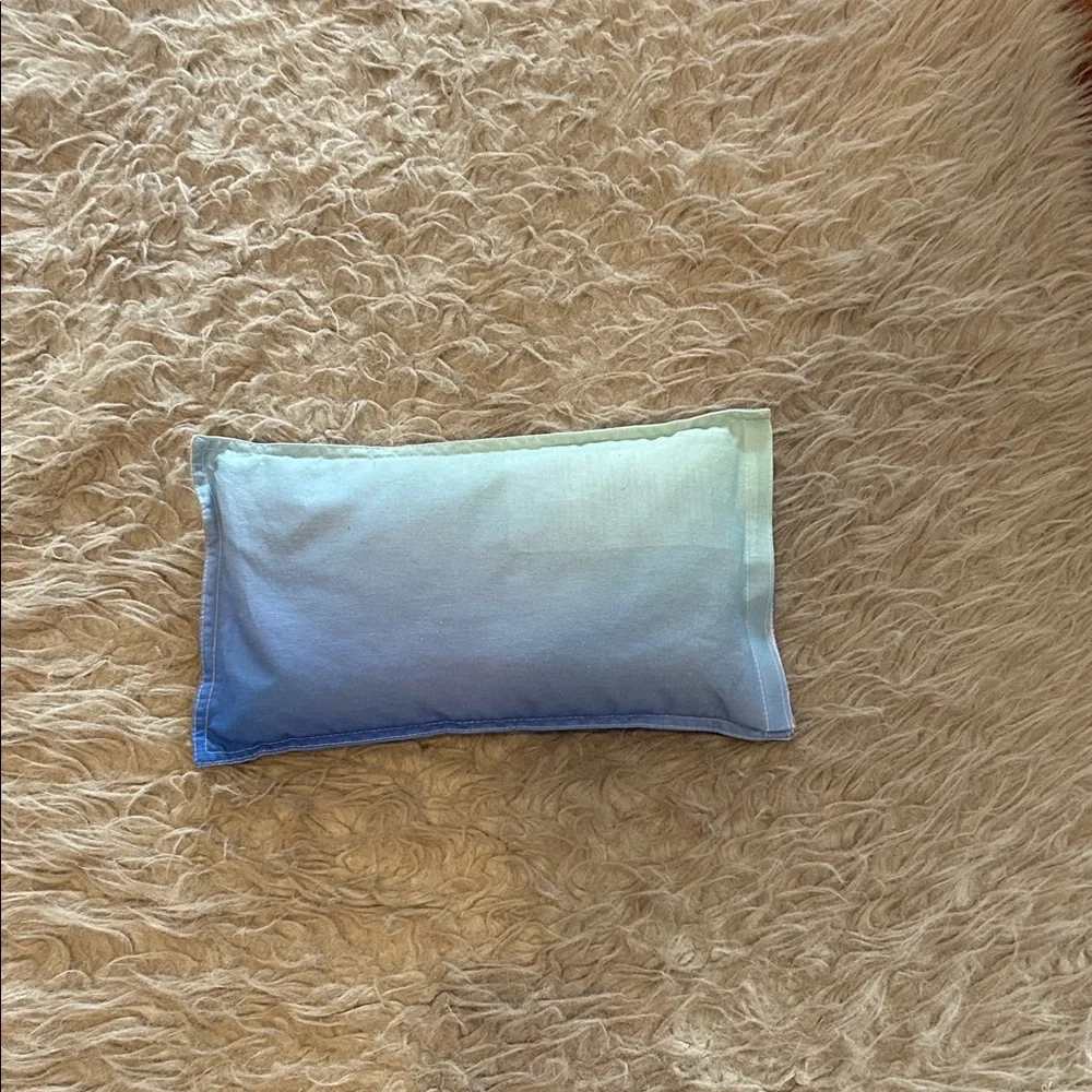 NWOT Yoga Wake-up‎ Blue and White Acupuncture Pillow